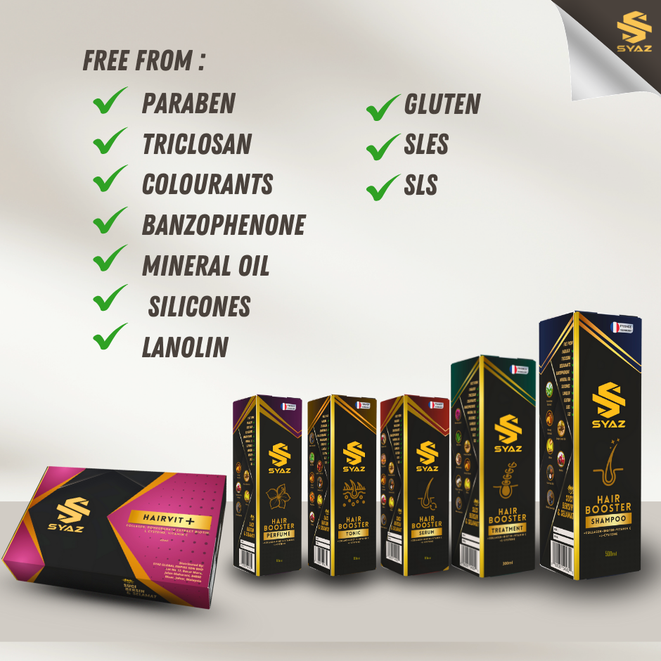 Combo Full Set - Syaz Hair Booster - Image 2