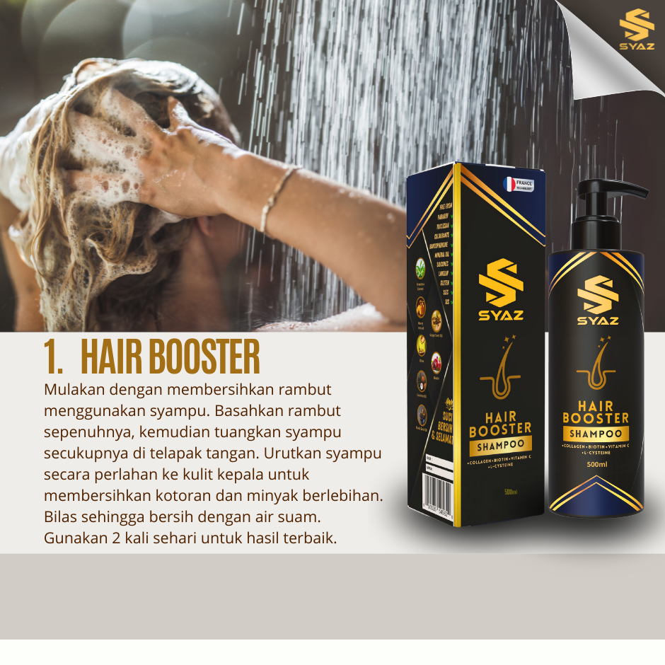 Combo Full Set - Syaz Hair Booster - Image 4